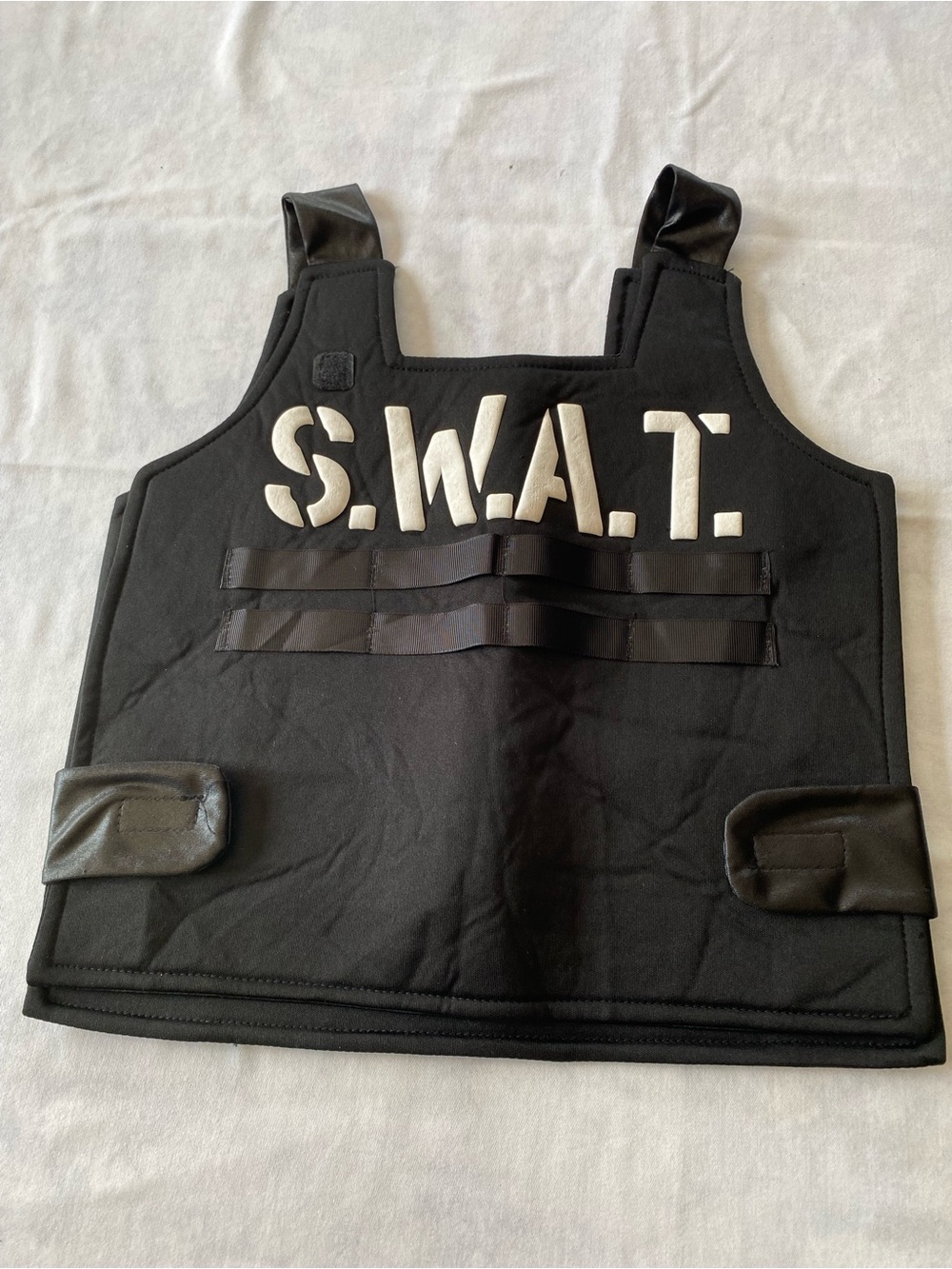 NWOT Halloween SWAT Vest Costume Kids Size One Size Fits Most - Picture 1 of 3
